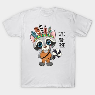 Cute Raccoon T-Shirt